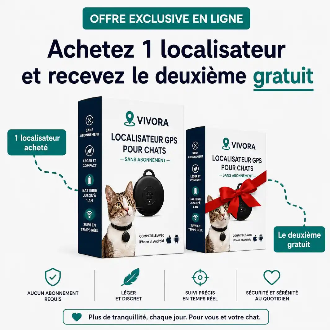 Achetez un traceur et le second est offert