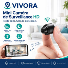 Vivora SecureMini™ – Mini caméra de sécurité compacte
