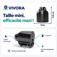 Vivora SecureMini™ – Mini caméra de sécurité compacte